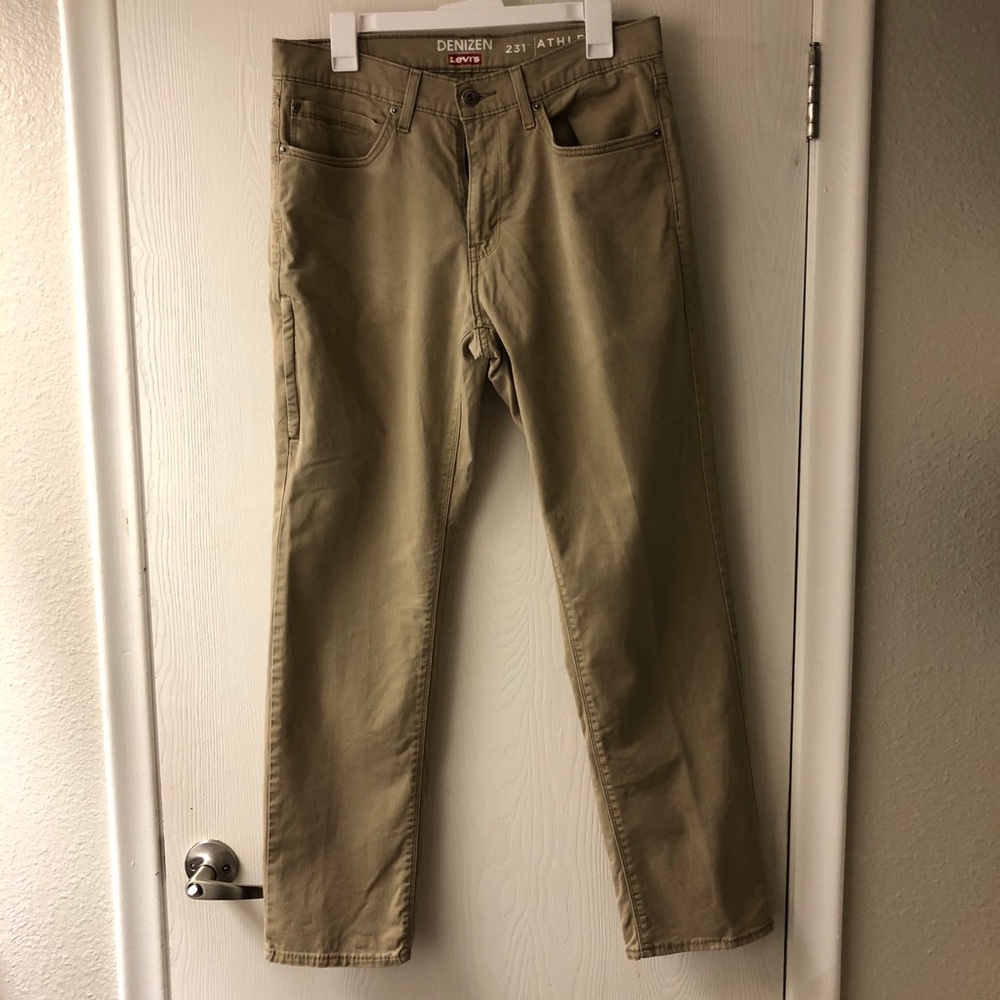 Denizen by Levi’s athletic fit Men’s khaki